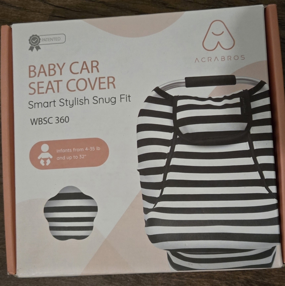 Acrabros Baby Car Seat Cover